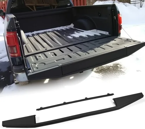 Vista 16 de PIT66 Tapa de moldura para portón trasero, compatible con Ford F-150 2015-2020 Protector de moldeo (no compatible con Flex Step), parte superior