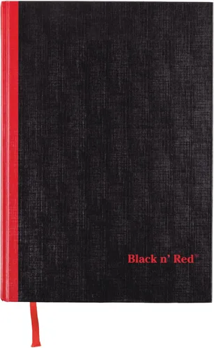 Vista 10 de Black n' Red - Cuaderno A5 con líneas sueltas