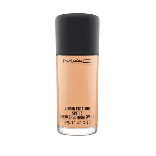 Vista 15 de MAC Studio Fix Fluid SPF 15 Base de Maquillaje de Espectro Amplio SPF 15 - C3.5 (Beige Claro a Medio con Subtono Anaranjado) - 1 fl oz / 30 mL