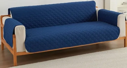 Vista 7 de Fundas para sofá de 3 plazas y 2 plazas y 1 plaza, funda de sofá reversible, funda acolchada ajustable para sofá, protectores impermeables