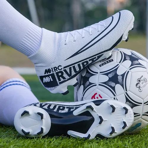 Vista 5 de Zquaus Tacos de fútbol para hombre zapatos de fútbol atléticos para caminar tacos Ag para entrenamiento al aire libre
