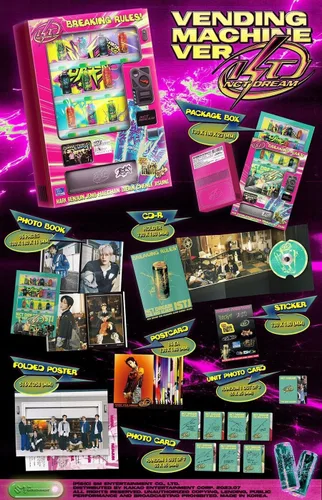 Vista 5 de MÁQUINA VENDIENTE Ver. NCT DREAM ISTJ 3er álbum K-POP SEALED