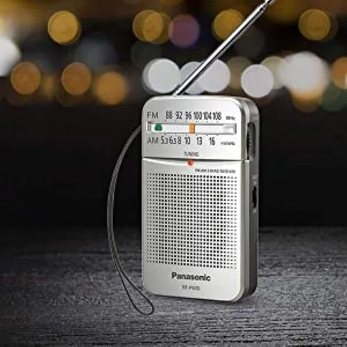 Vista 2 de Panasonic RF-P50d Radio AM/FM de bolsillo Plata RF-P50D