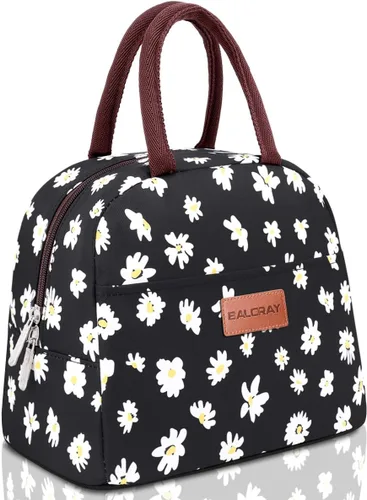 Vista 20 de BALORAY Bolsa de almuerzo para mujeres y hombres, lonchera aislada para adultos, bolsa de almuerzo reutilizable para el trabajo, picnic o viajes