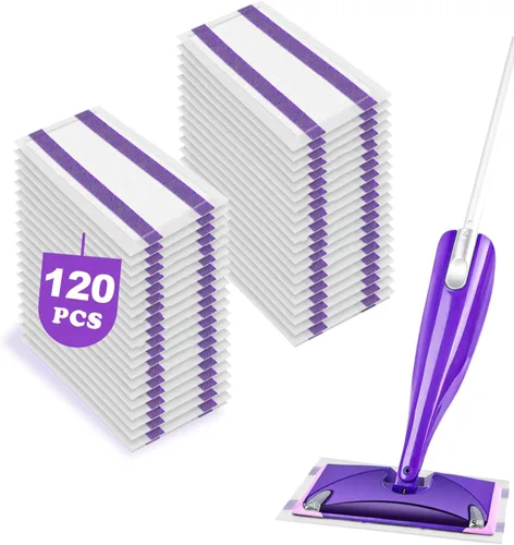 Vista 13 de Paquete de 30 repuestos de almohadillas para trapeador Swiffer Wet Jet Mop