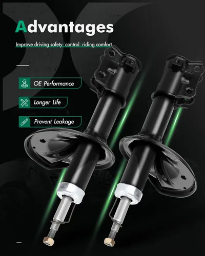 Vista 2 de Amortiguadores delanteros, amortiguadores de gas SCITOO para Hyundai Elantra 1996 1997 1998 1999 2000 2001 2002 2003 2004 2005 2006 1997 1998 1999