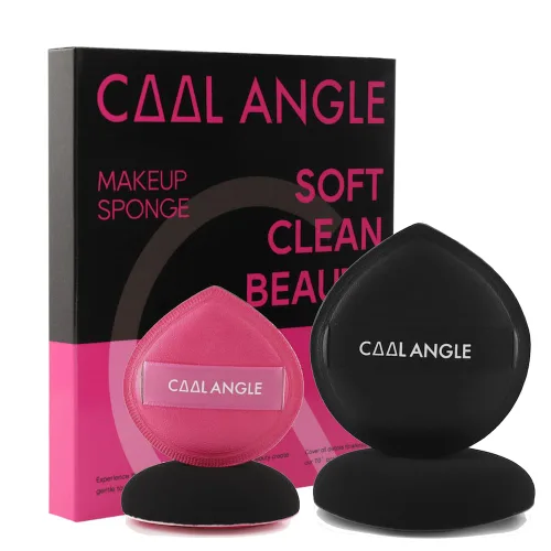Vista 8 de 4 Paquetes de Esponjas de Maquillaje para Base, Corrector y Polvo, Esponja Mezcladora Libre de Látex para Maquillaje Natural y Fácil, Suave
