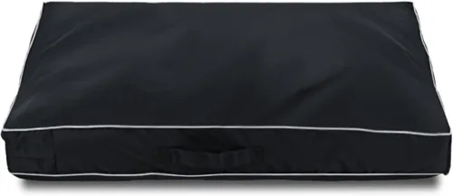 Vista 8 de Chinchilla Funda Impermeable para Cama de Perro Pesada Lavable, con Apertura de Cremallera Rellenable Funda Universal de Repuesto para Cama de Gris