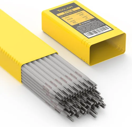 Vista 7 de Barra de soldadura de bajo hidrógeno TOOLIOM E6011 de 1/8" 5LB Electrodos de varilla de acero al carbono