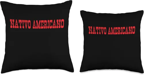 Vista 3 de Mexican American Native Citizen Mexico Nativo Mexicano Women Throw Pillow, 16x16, Multicolor