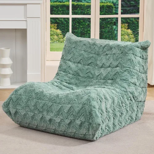 Vista 36 de Hobestluk Puf con espuma viscoelástica, tela de piel sintética ultrasuave, diseño ergonómico, puf pequeño, para sala de estar, dormitorio, sala