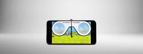 Vista 7 de Homido Mini gafas de realidad virtual para Smartphone auriculares plegables VR obedientes con iPhone y Android Teléfono celular Vr