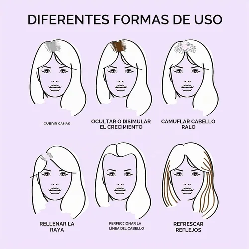 Vista 4 de Gray Away Everpro - Corrector de raíces Pro Root - Marrón claro para mujer - Corrector de 2 onzas