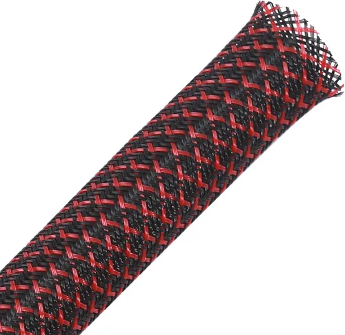 Vista 8 de Alex Tech - Funda trenzada expandible de 1/2 pulgada para cables, material de tereftalato de polietileno (PET), 25 pies, color negro