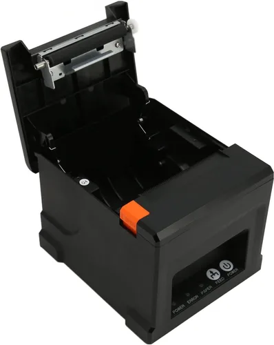 Vista 8 de Goshyda Impresora POS, impresora térmica de recibos USB de 3.150 in, impresora de cocina de restaurante con cortador automático, interfaz Ethernet
