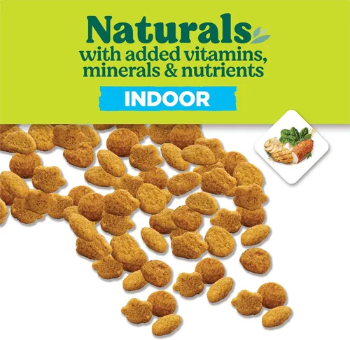 Vista 22 de Purina Cat Chow Comida seca para gatos de interior con peso saludable y control de bolas de pelo con pollo - (Paquete de 4) Bolsas de 3.15 lb