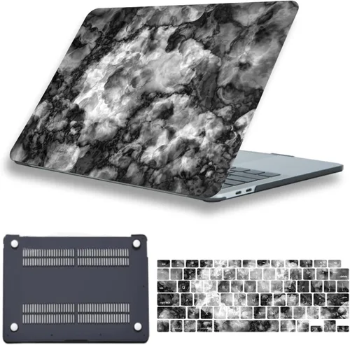 Vista 126 de Funda compatible con MacBook Air de 15" M5 M4 M3 M2 2023-2026 Negro (Black Lace)