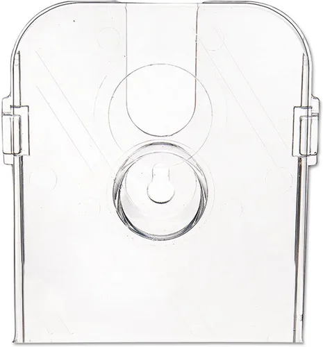 Vista 7 de Deflecto 78601 Porta documentos transparente rígido para folletos de encimera con tarjetero