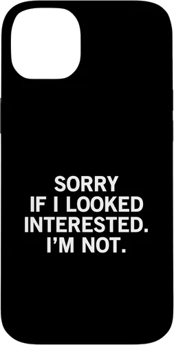 Vista 15 de Sorry If I Looked Interested I'm Not Funda para iPhone 17