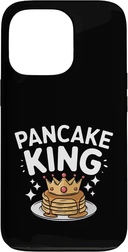 Vista 10 de iPhone 16 Pancake King Hotcake Lover Maker Baker Foodies Men Dad Boys Case