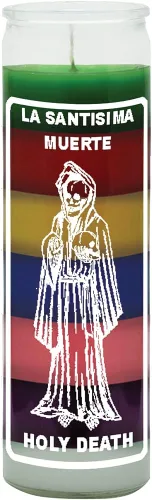 Vista 4 de INDIO Vela espiritual de 7 colores de 7 días: mejor negocio