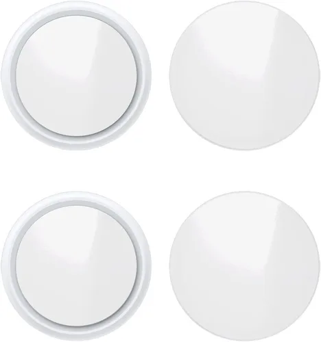 Vista 55 de SopiGuard Adhesivo para Apple AirTag Precision de borde a borde para panel trasero (negro cepillado)