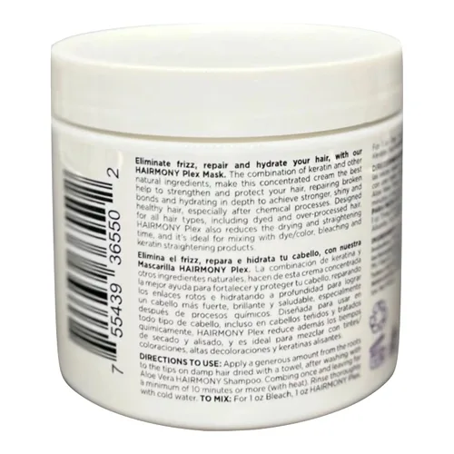 Vista 2 de Plex Professional Mascarilla Fortificadora y Reparadora de Cabello 16 Fl oz - Mascara reparadora para el cabello