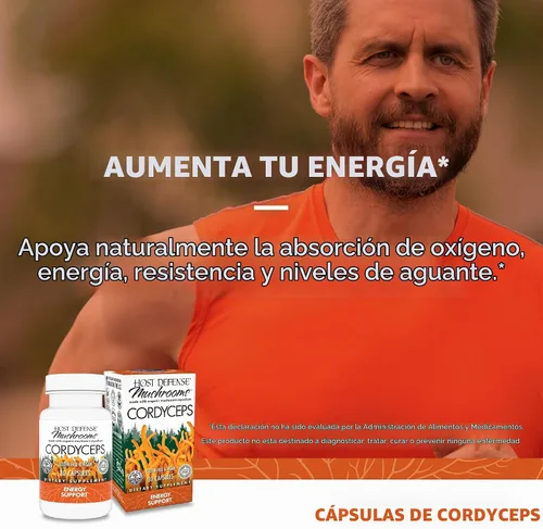 Vista 5 de Host Defense® Cordyceps Cápsulas, 30, 1