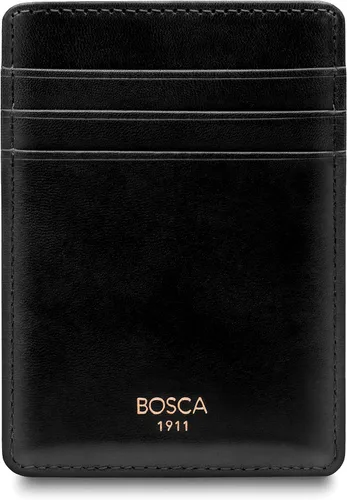 Vista 6 de Bosca Cartera con bolsillo frontal para hombre en piel vieja - RFID