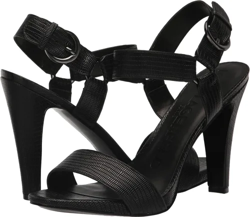 Vista 7 de Karl Lagerfeld Paris Sandalias de cuero Cieone con punta abierta para mujer