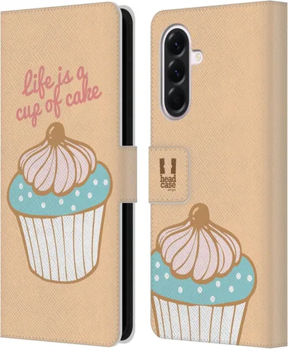 Vista 129 de Head Case Designs Assortment Cupcakes Happiness Leather Wallet Case Compatible with Samsung Galaxy A07 4G Surtido