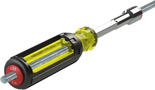 Vista 4 de Klein Tools Destornillador de tuercas resistente 635-3/8 3/8 pulgadas