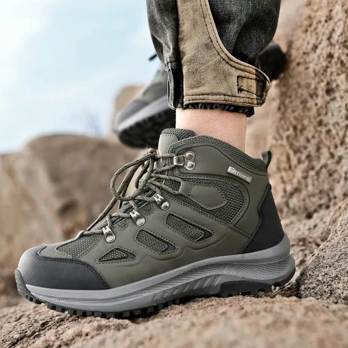 Vista 7 de UPSOLO mens Hiking Boots