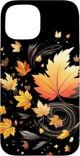 Vista 6 de Fall Season Autumn Leaves Thanksgiving Case for iPhone 17