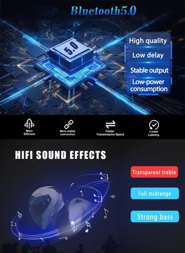 Vista 4 de MAXTO Auriculares Bluetooth X2 para motocicleta con intercambio de música, sistemas de comunicación de casco de 2 conductores de 1000 M, sonido