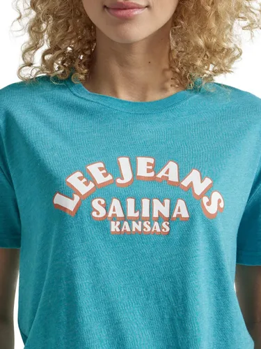 Vista 3 de Lee Camiseta de manga corta con cuello redondo para mujer