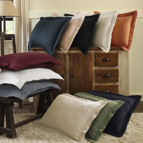Vista 10 de Superior Colcha de Tejido de Cesta 100% Algodón con Fundas, Ropa de Cama Jacquard Matelassé de Algodón Premium para Todas las Estaciones, Cesta Negro