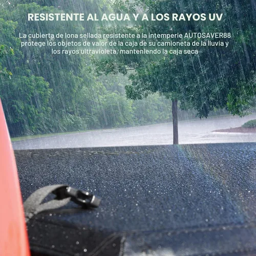 Vista 7 de AUTOSAVER88 Cubierta suave de cuatro pliegues para Ford F-150 2015-2026