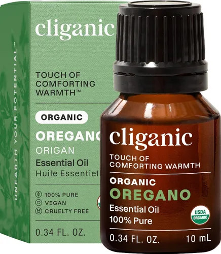 Vista 29 de Cliganic Aceite esencial de albahaca orgánica, 100% puro y natural para aromaterapia Con verificación sin OMG