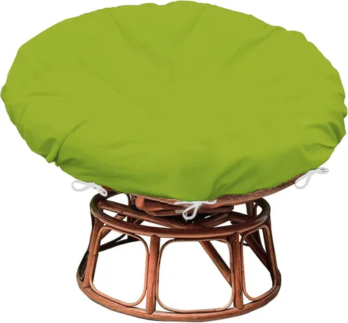 Vista 14 de Sqodok Papasan - Fundas de cojín de 50 pulgadas de tela de pana para interiores, lavables a máquina, con cremallera y correas