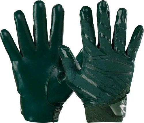 Vista 17 de Cutters Rev Pro - Guantes de fútbol para hombre, con agarre ultra adhesivo, para adultos, 1 par