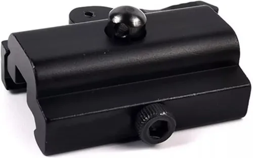 Vista 3 de Adaptador QD compatible con riel Picatinny con un bloqueo de leva para un fácil desmontaje de bípodes.