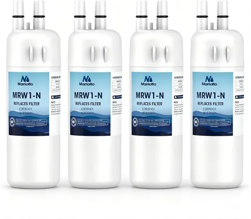 Vista 10 de MARRIOTTO EDR1RXD1 Filtro de agua para refrigerador compatible con Whirlpool W10295370A, WHR1RXD1, KAD1RXD1, Filtro 1, W10295370, P4RFWB, P8RFWB2L