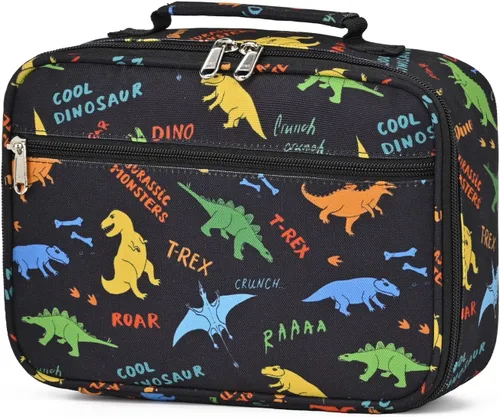 Vista 13 de abshoo Bolsa de almuerzo con aislamiento térmico para niñas, bolsa de almuerzo reutilizable, kit de bolsa de comida para niñas escolares (mariposa)