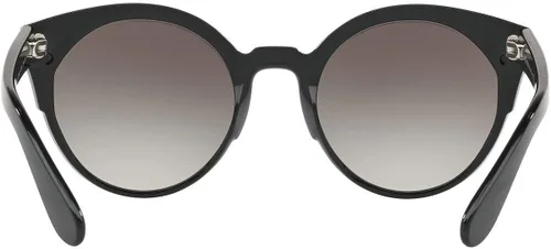 Vista 4 de Prada 0PR 03US Espejo degradado marrónrosagris, color plateado, talla única, NegroMarrónRosa, 53mm