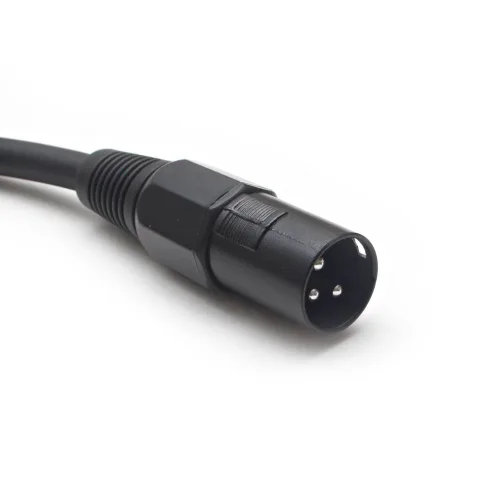 Vista 3 de Seismic Audio - Un cable de micrófono DJ/PA XLR de 12 pies - Cable de micrófono - Uso en escenario o estudio