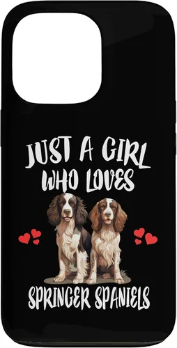 Vista 11 de Just a Girl Who Loves Springer Spaniels Dog Case for iPhone 17