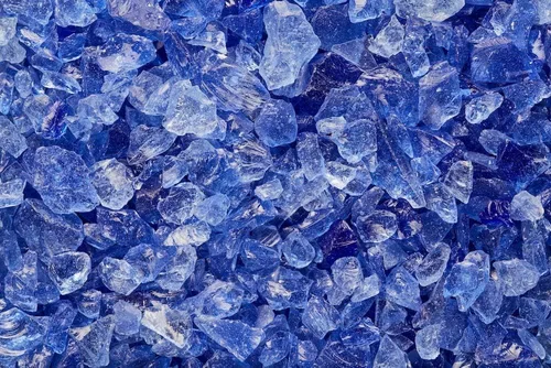 Vista 17 de Clear & Blue Blend - Decoración multiusos de primera calidad y cristal de fuego de 2 libras de 1/4 a 1/2 pulgadas, para uso en características