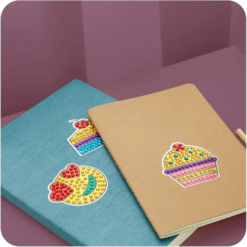 Vista 7 de Dan&Darci Kit de arte de diamantes para niños, pintura de gemas, kits de arte y manualidades para edades de 6 a 12 años, regalos para niños y niñas