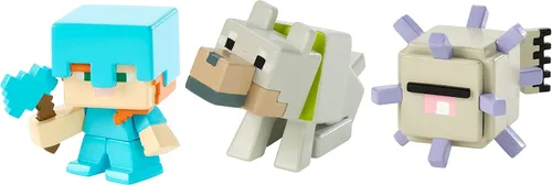 Vista 3 de Minecraft Build-A-Mini - Paquete de 3